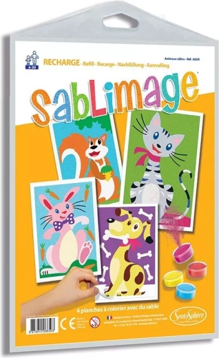 Sentosphere Bilderset Sablimage: Sandbilder Tiere