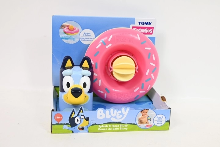 Tomy Bluey Badespielzeug – Bluey auf dem Ponton