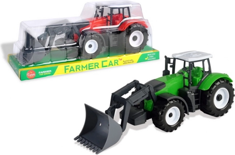 Traktor – Kinderspielzeug mit beweglichem Frontlader