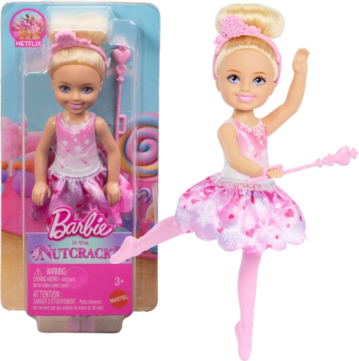Barbie Chelsea Ballerina Schneefee (Der Nussknacker) – 1 Stück