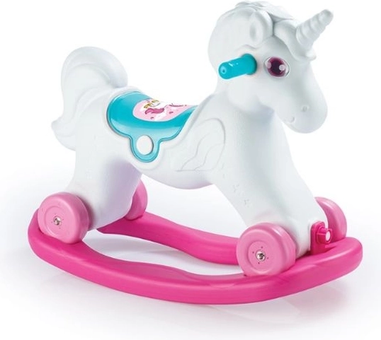 Dolu Unicorn 2-in-1 Schaukelpferd & Rutschfahrzeug