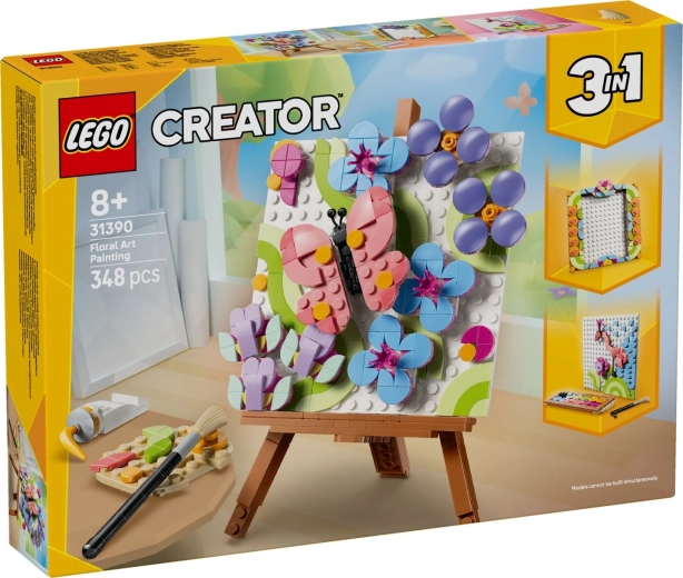 LEGO Creator dekoratives Blumenbild 3-in-1