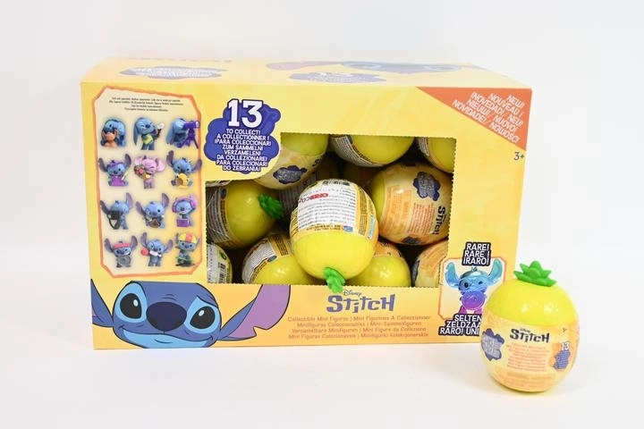 Stitch-Figur in Ananas-Kapsel (zufälliges Modell)