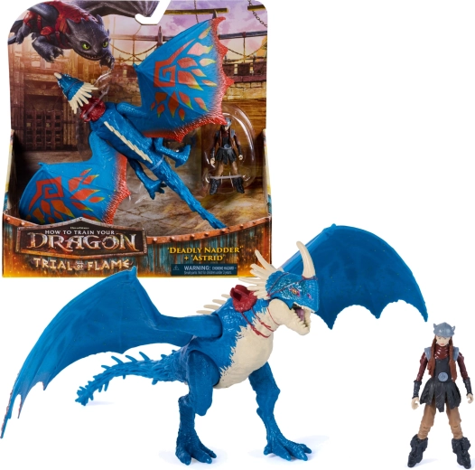 Spin Master Figuren-Set Drachenzähmen leicht gemacht – Drache Deadly Nadder und Astrid
