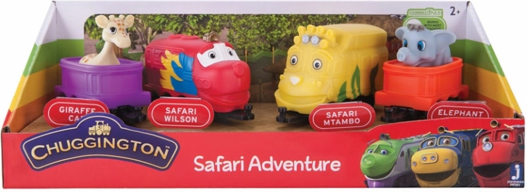 Chuggington Zug-Set Safari Park (4 Stk.)