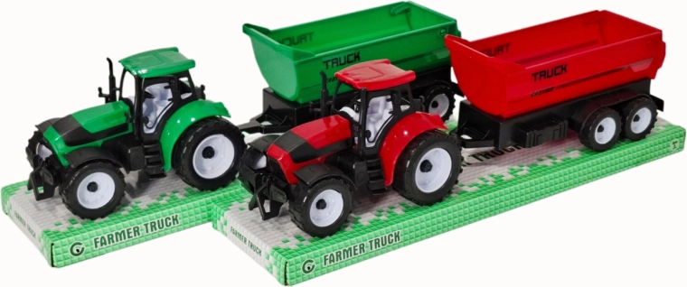 Traktor mit Anhänger