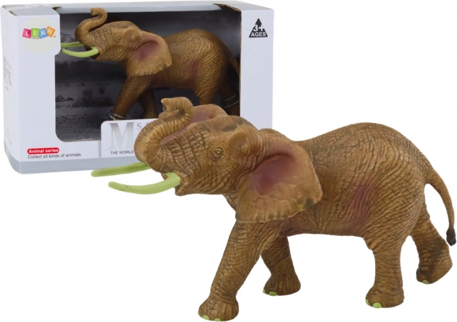 Sammlerfigur Afrikanischer Elefant mit erhobenem Rüssel SAFARI