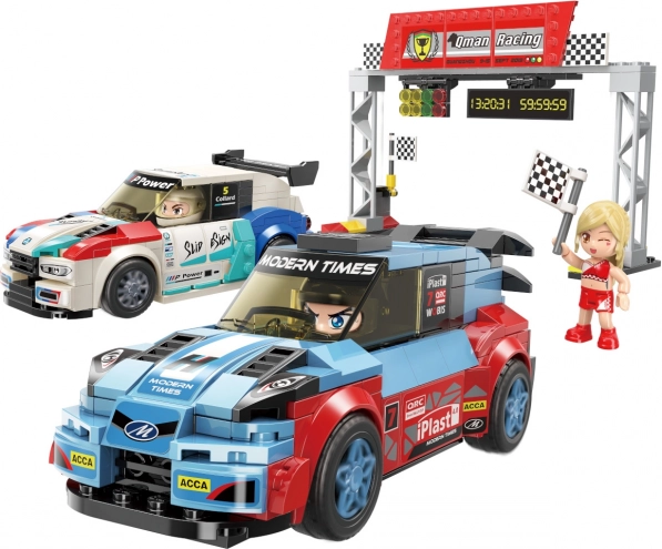 Qman MineCity Sprint mit hoher Geschwindigkeit Baukasten