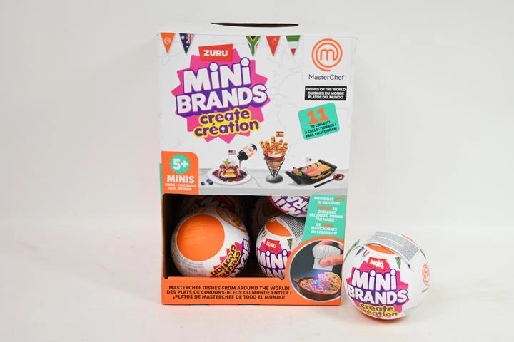 ZURU Mini Brands Create MasterChef Überraschungskugel