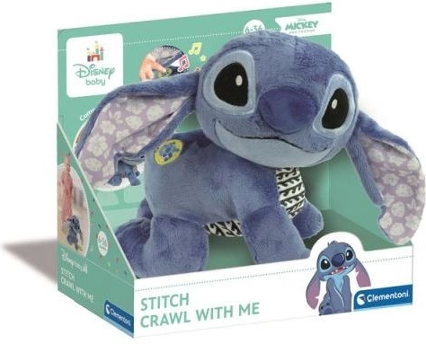Interaktives krabbelndes Plüschtier Stitch von Clementoni Baby