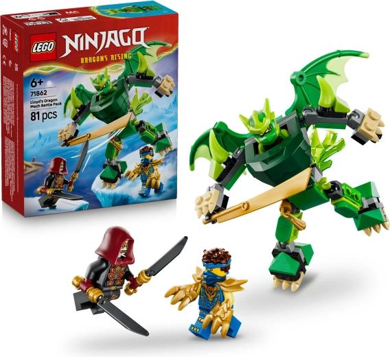 LEGO NINJAGO Lloyds Drachen-Mech – Kampfset