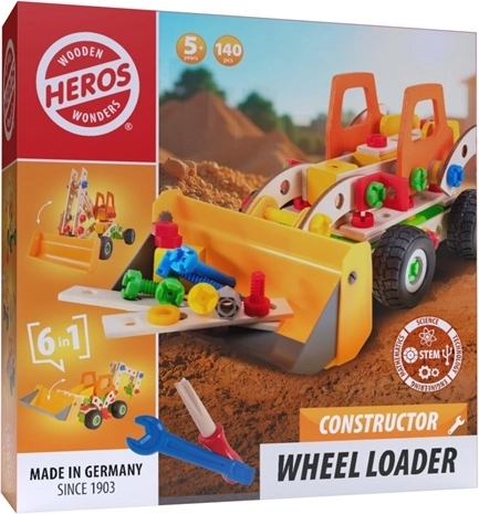 Heros Holzbausteine 6-in-1