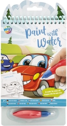 CCG Wasser-Malset Autos (5 Blätter + Pinsel)