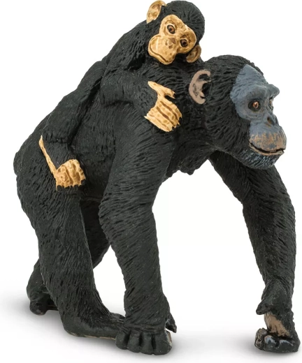Safari Ltd. Schimpanse mit Jungtier Figur