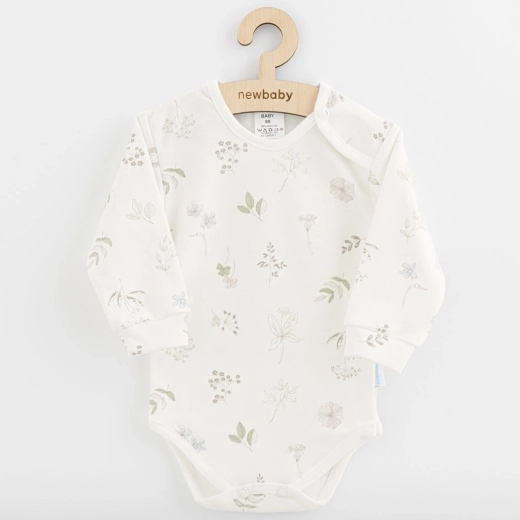Baby-Baumwollbody mit langen Ärmeln New Baby Zoe, Größe 62