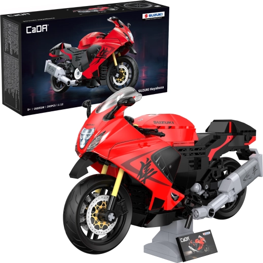 CaDA Suzuki Hayabusa Motorrad-Bausatz 1:12 (299 Teile)