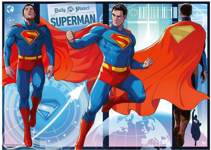 Puzzle RAVENSBURGER Superman: Last Son of Krypton 1000 Teile