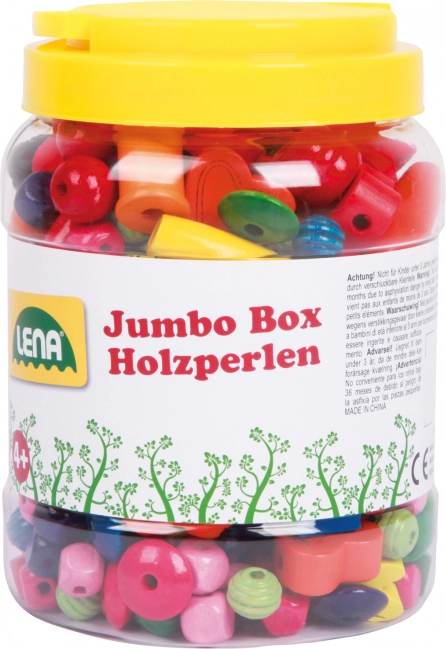 Lena Holzperlen in Maxi-Dose
