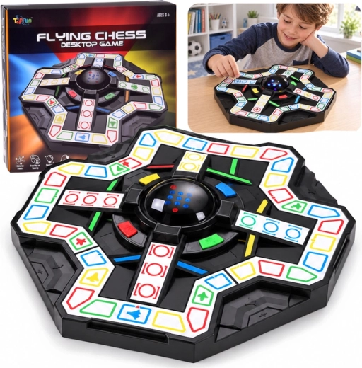 Fliegende Schiffe – elektronisches Brettspiel mit Würfel