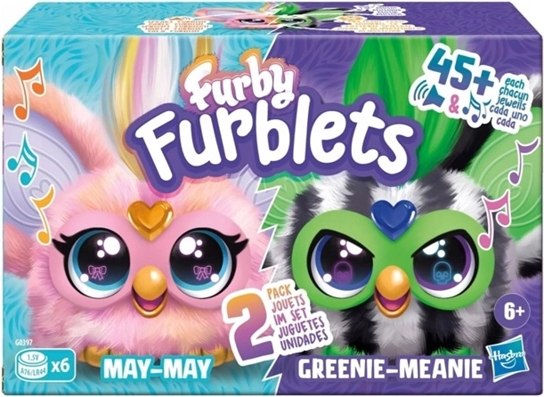 Hasbro Furby Furblets Doppelpack interaktiver Mini-Freunde