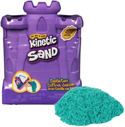 Spin Master Kinetic Sand Burg mit magischem Sand