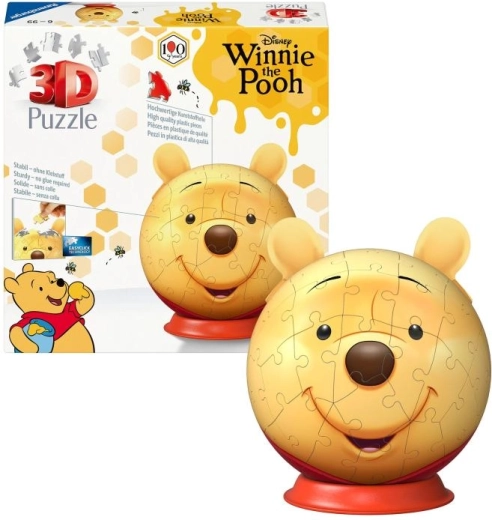 Puzzle-Kugel mit Ohren Winnie Puuh