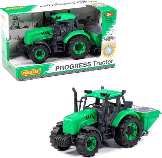 Kindertraktor Progress mit Düngerstreuer – 1 Stück