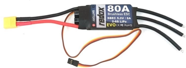 Drehzahlregler Redox EVO 80A für bürstenlose Motoren