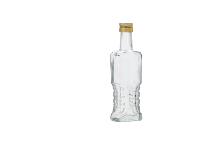 Glasflaschen 100 ml mit Schraubverschluss 22 mm – Set mit 12 Stück