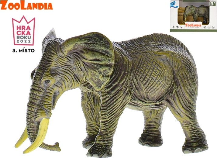 Zoolandia Elefant – realistische Kunststofffigur 11 cm
