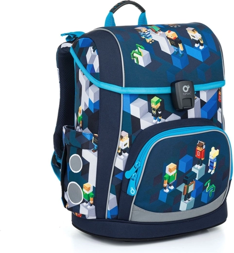 Ultraleichte Schultasche Topgal Aira Pixelart