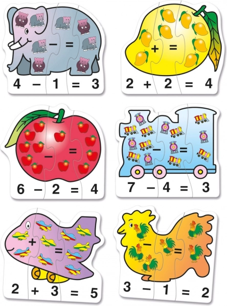 Bino Puzzle Spiel und Zählen