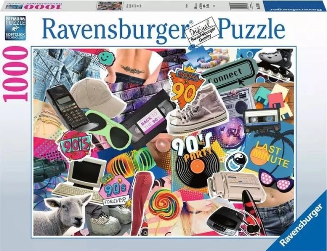 Puzzle Ravensburger 1000 Teile 90er Jahre