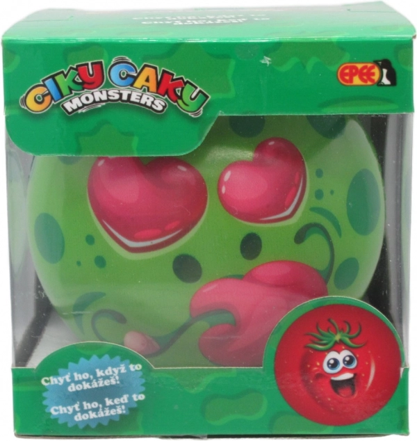 Ciky Caky Monsters lustiger Ball – Grün