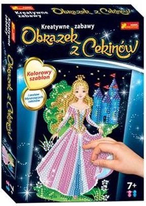 Paillettenbild Prinzessin