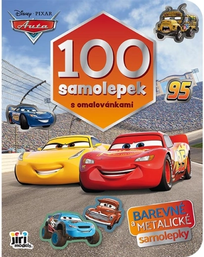 100 Sticker mit Auto-Malvorlagen
