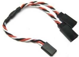 Y-Verteilerkabel für Futaba-Servo 90 cm (verdrillt) - 1 Stück