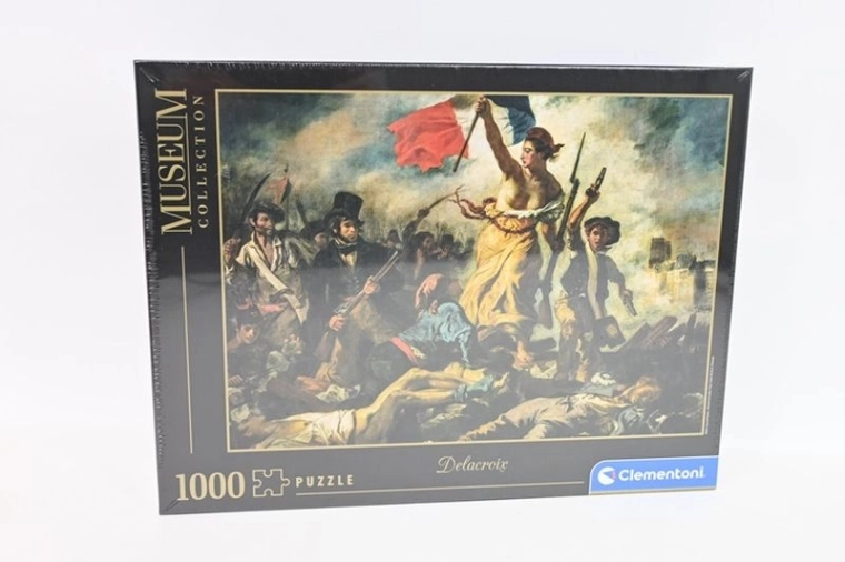 Clementoni Museum Collection Puzzle „Die Freiheit führt das Volk“ 1000 Teile