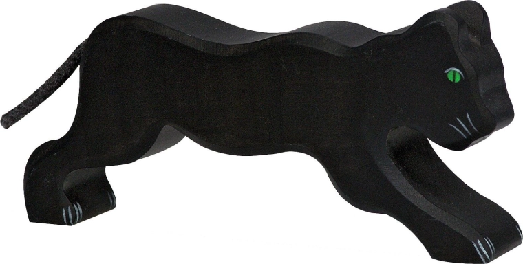Holztiger Panther - 1 Stück