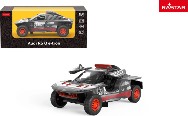 Rastar Metallauto Audi RS Q e-tron 1:32 grau - 1 Stück