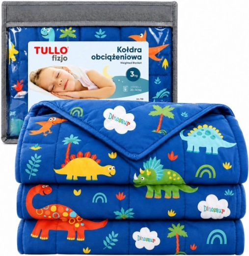 Sensorische Gewichtsdecke Tullo 4 kg blau - 1 Stück