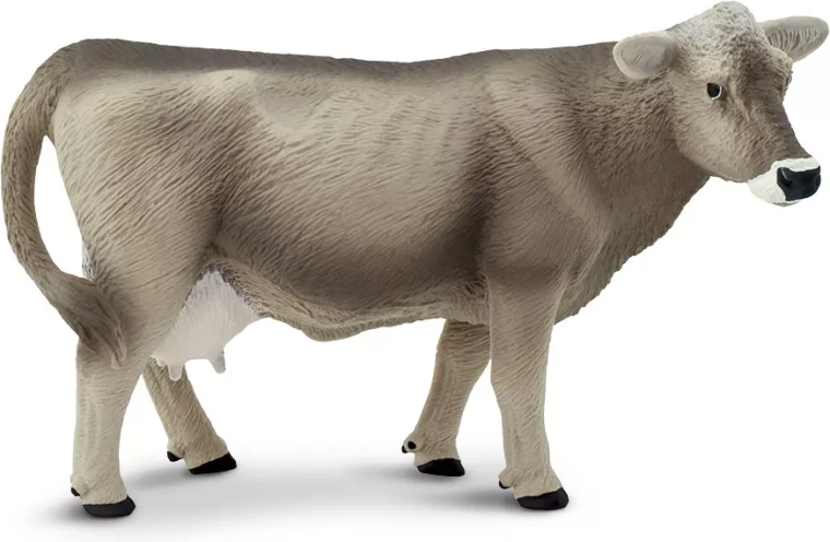 Safari Ltd. Figur – Schweizer Braunvieh-Kuh - 1 Stück