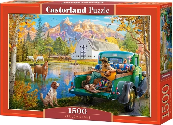 Castorland Puzzle Yellowstone 1500 Teile