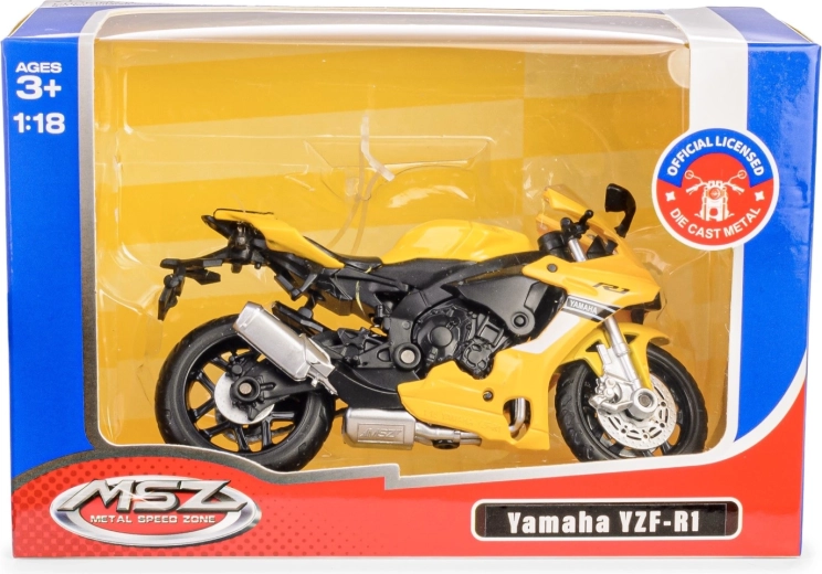 Metallmodell Motorrad Yamaha YZF‑R1 1:18
