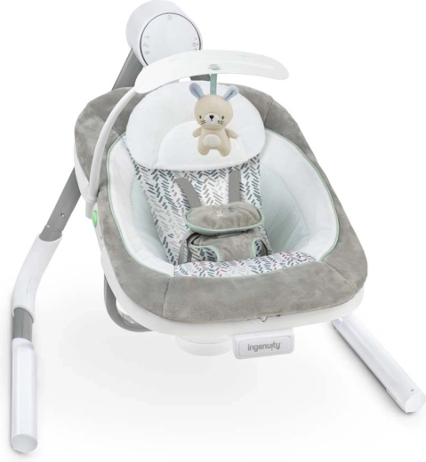 Ingenuity Babyschaukel mit Vibrationen und Melodien Anyway Sway Spruce