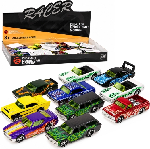 Metall-Rennauto 1:64