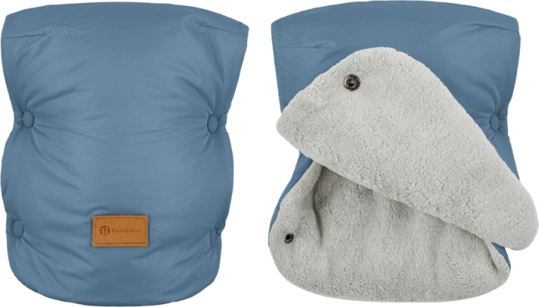Handmuffen für Kinderwagen PETITE&MARS Jasie Ocean Blue