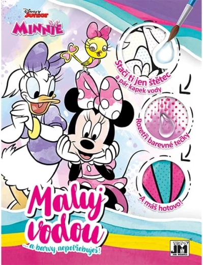 Male mit Wasser A4 Minnie