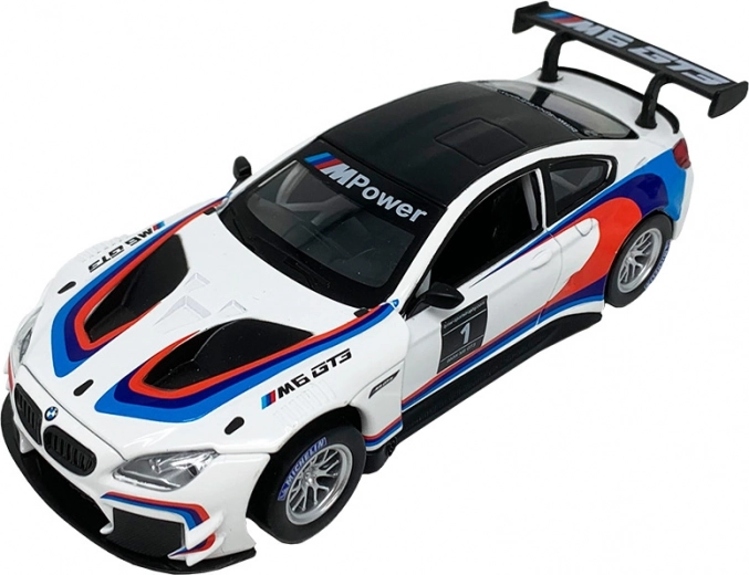 Metallmodell BMW M6 GT3 1:32 mit Licht und Sound
