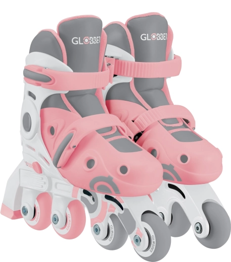 Globber Kinder-Inlineskates 2-in-1 Learning Skates pastellrosa 30–33